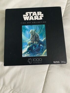 NIB Star Wars Fine Art Collection Yoda Puzzle